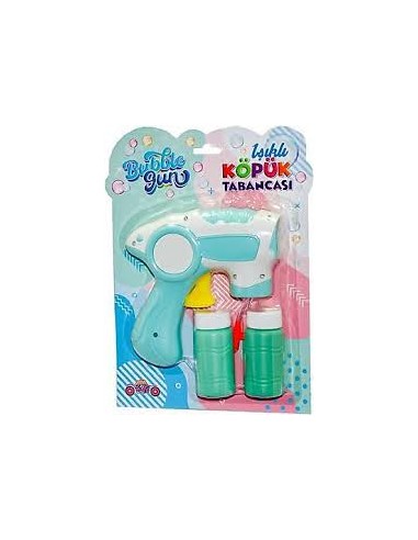 KART.DİNAMO IŞIKLI TÜPLÜ KÖPÜK TABANCASI