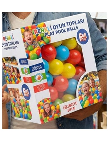 KUT.6 CM HAVUZ TOPU 100'LÜ