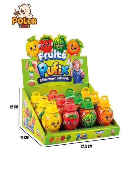 STAND PUFİX MEYVE ÜFLEME KÖPÜK (Dökülmeyen özellikli)
