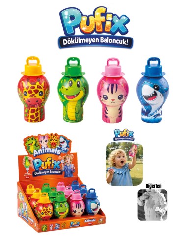 STAND PUFİX HAYVAN ÜFLEME KÖPÜK...