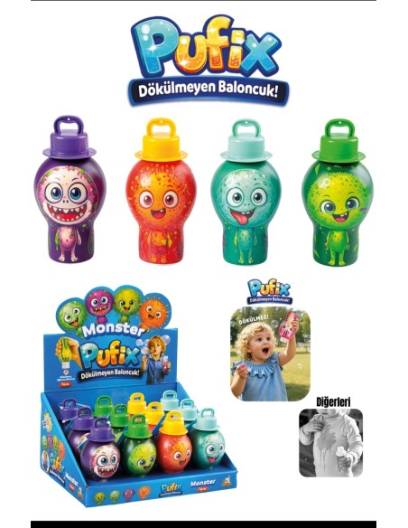 STAND PUFİX MONSTER ÜFLEME KÖPÜK (DÖKÜLMEYEN ÖZELİKLİ)