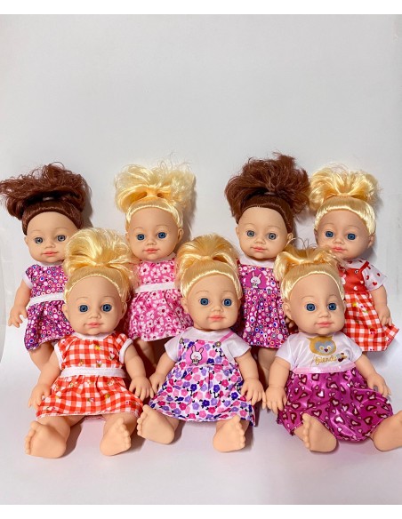 PVC'DE TR SESLİ SAÇLI SUZY ET BEBEK 25CM