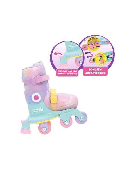 KUT.JUNIOR PEMBE PATEN 27-30 BEDEN ALIŞTIRMA OTOMATİK