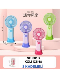 KUT.16CM 3 KADEMELİ ŞARJLI FAN