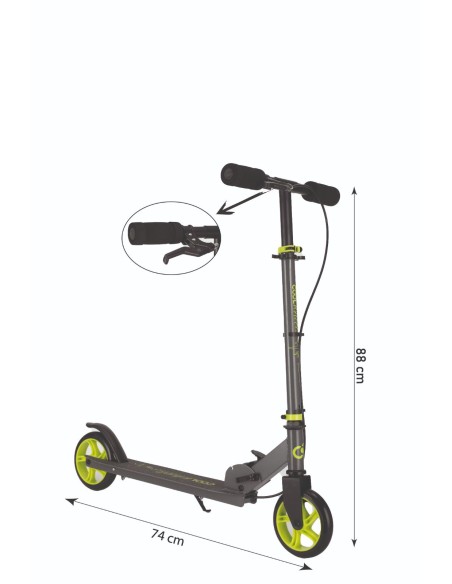 8+ EL FRENLİ NEON 2 TEKER SCOOTER KATLANIR