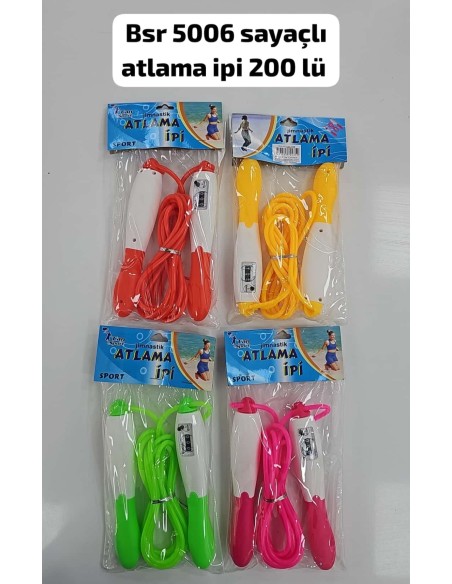 PVC'DE SAYAÇLI ATLAMA İPİ