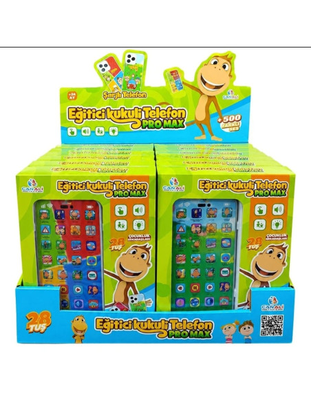 STANDLI KUT.KUKULİ ŞARJLI EĞİTİCİ TELEFON LİSANSLI