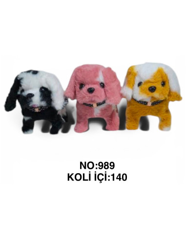 PVC'DE PİLLİ UZUN KULAKLI YÜRÜYEN KÖPEK