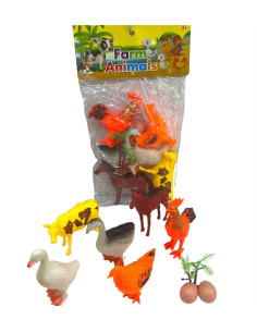 PVC'DE 6 PCS KÜMES HAYVANLARI