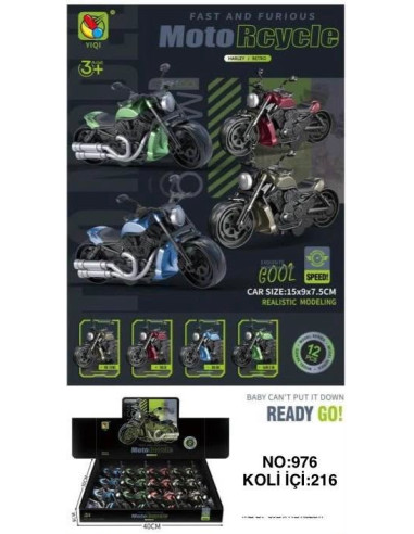 STAND SÜRT. MOTORSİKLET 14CM