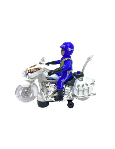 KUT.PİLLİ SESLİ IŞIKLI POLİSLİ MOTOR...