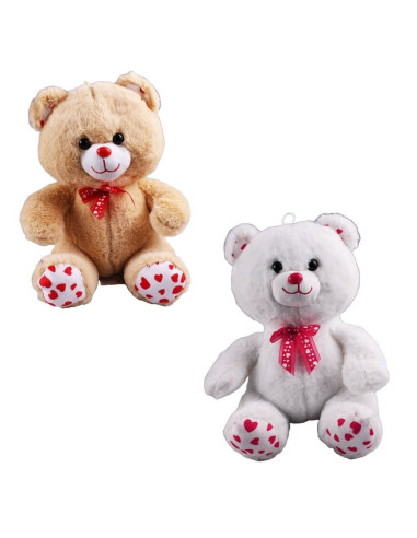 35 CM PELUŞ PATİLEN KALPLİ AYI