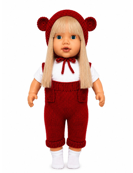 ÇANT.60 CM SAÇLI TRİKOLU ET BEBEK TR KONUŞAN