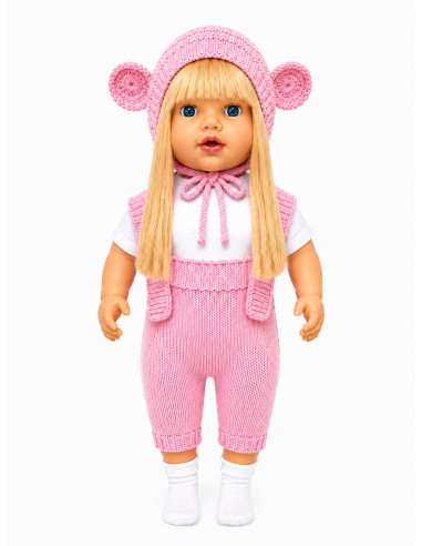 ÇANT.60 CM SAÇLI TRİKOLU ET BEBEK TR...