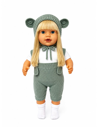 ÇANT.60 CM SAÇLI TRİKOLU ET BEBEK TR...