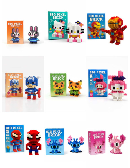 STAND BRICK PIXEL LEGO