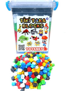 PET KUT.600 PCS TİKİ TAKA LEGO