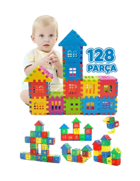 PET KUT.128 PCS BLOCK CİTY