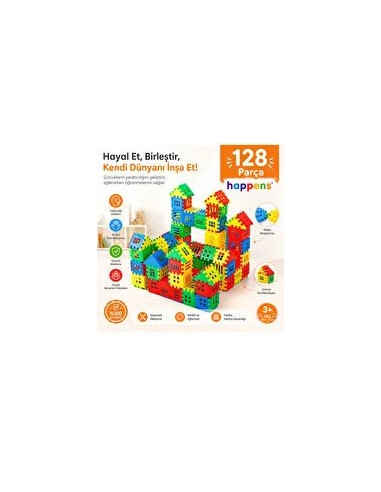 PET KUT.128 PCS BLOCK CİTY