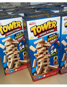 KUT. KALİTELİ AHŞAP JENGA...