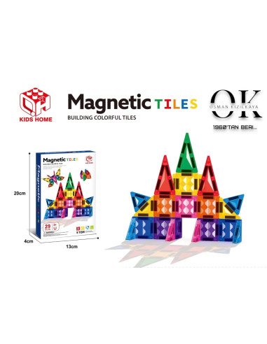 KUT.29 PCS MANYETİK BLOCK 3.75 CM