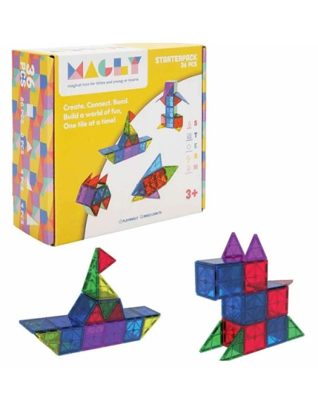 MAGLY KUT. 36 PCS MANYETİK BLOCK  7.5CM