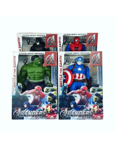KUT.SPİDERMAN-HULK-BATMAN+ CAPTAİN...
