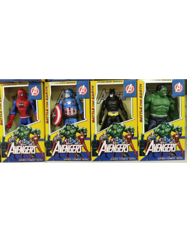 KUT.SPİDERMAN-HULK-BATMAN+ CAPTAİN...
