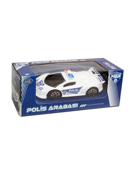 KUT.U/K PİLLİ İLERİ-GERİ POLİS ARABASI  18CM
