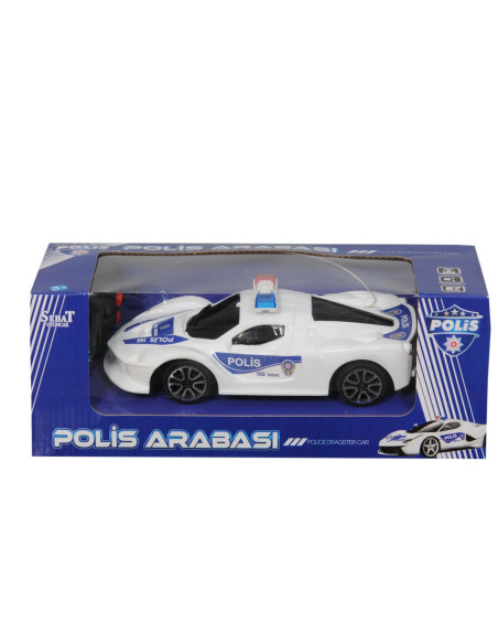 KUT.U/K PİLLİ İLERİ-GERİ POLİS ARABASI  18CM