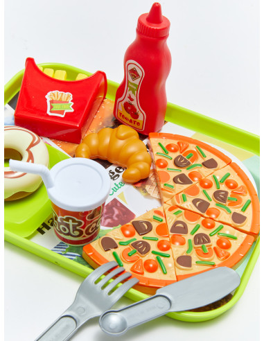 VAK.TEPSİLİ TABLEWARE FOOD PİZZA SET