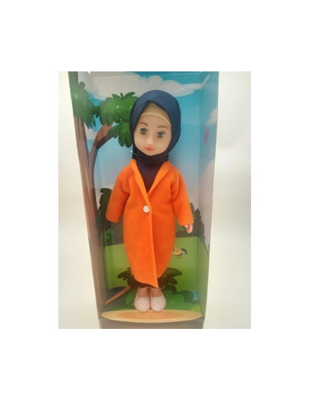 KUT.MERYEM TR DUA EDEN  TESETTÜRLÜ GÖZLERİ OYNAR BEBEK 40CM