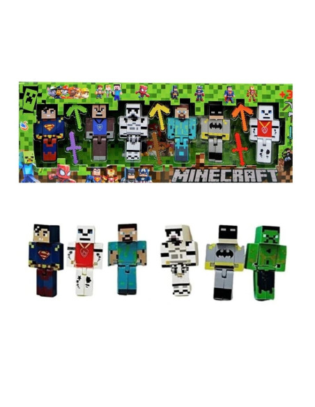 KUT.6 LI MINCRAFT KARAKTER SET