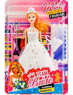 KUT.GELİN BARBİE BEBEK 28CM