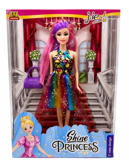 KUT.PRENSES BARBİE BEBEK 28CM