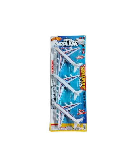 KART.3'LÜ UÇAK SET
