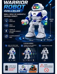KUT.PİLLİ ROBOT HAREKETLİ...