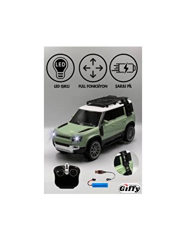 KUT.U/K ŞARJLI RANGE ROVER 1:16