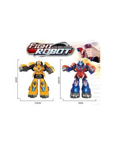 KUT.U/K PİLLİ 2 Lİ DÖVÜŞÇÜ ROBOT...