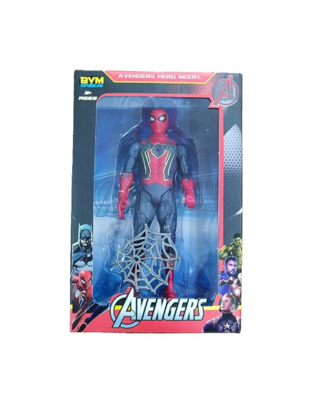 TEKLİ KUT.IŞIKLI AVANGERS KARAKTERLER 20CM 5 MODEL