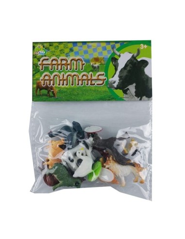PVC'DE 12 PCS KÜÇÜK EVCİL HAYVANLAR5CM