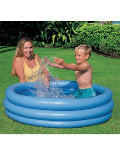 PVC'DE 3 BOĞ.KRİSTAL MAVİ HAVUZ 114X25 CM 2