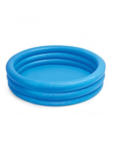 PVC'DE 3 BOĞ.KRİSTAL MAVİ HAVUZ 114X25 CM