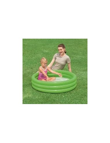 PVC'DE 3 BOĞUM DÜZ RENK HAVUZ 102*25CM
