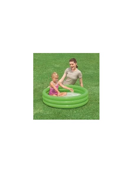 PVC'DE 3 BOĞUM DÜZ RENK HAVUZ 102*25CM