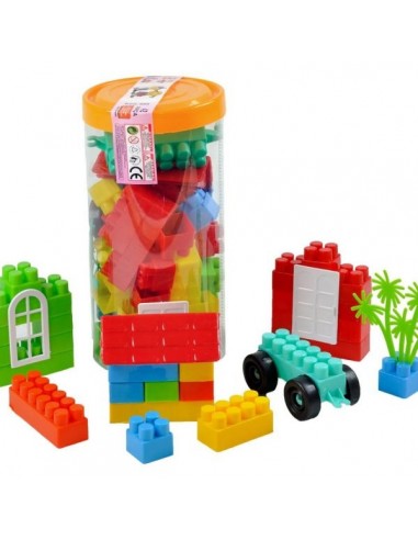 42 PCS LEGO PVC SİLİNDİR KUTULU