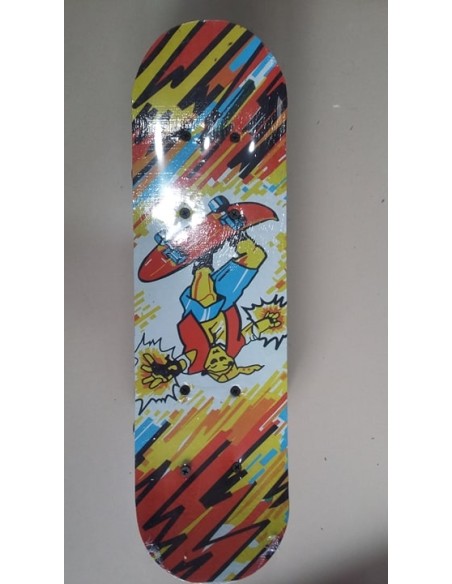 KÜÇÜK BOY RESİMLİ AHŞAP KAYKAY 43*13CM