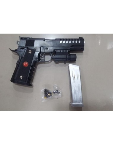 PVC'DE LAZERLİ BONCUKLU TABANCA