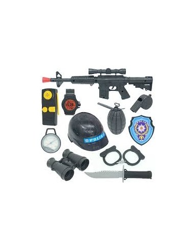 KART.BYK KASKLI POLİS SETİ