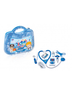 ÇANTALI MAVİ DOKTOR SETİ 10 PCS